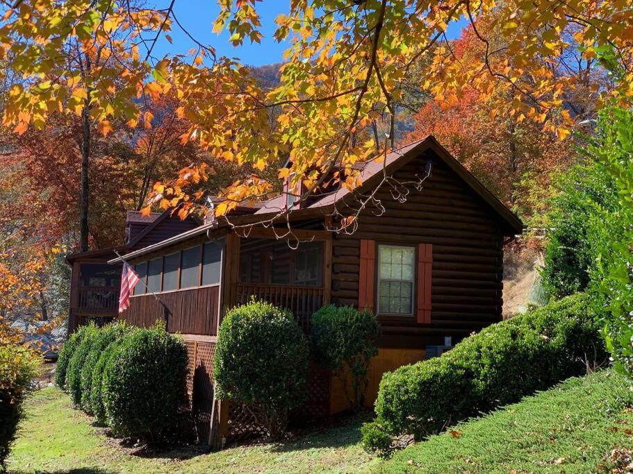 Walk To Lake Lure Chimney Rock From Autumn Splendor Cabin Villa Buitenkant foto