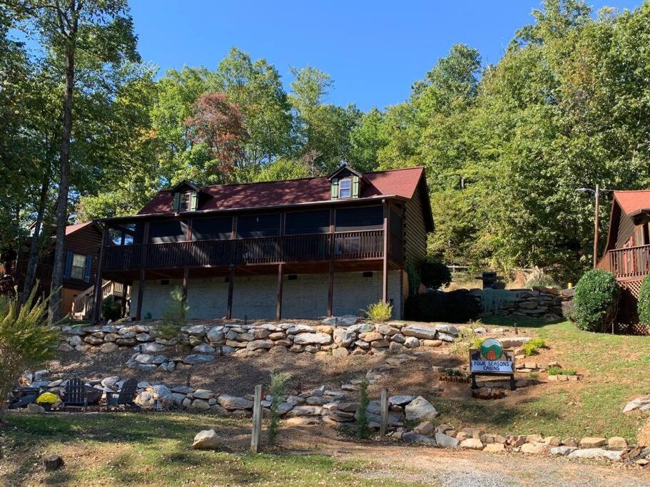 Walk To Lake Lure Chimney Rock From Autumn Splendor Cabin Villa Buitenkant foto